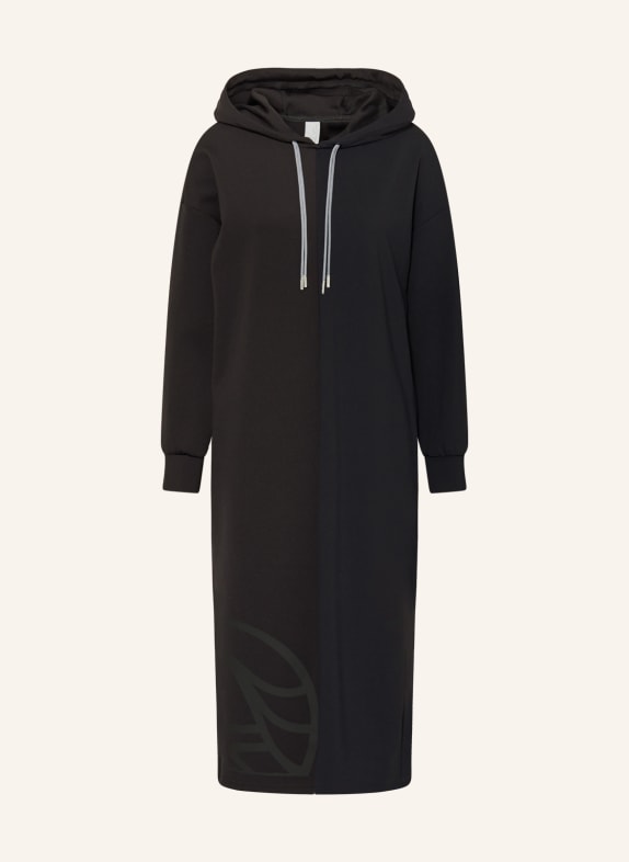 ULLI EHRLICH SPORTALM Sweatkleid SCHWARZ