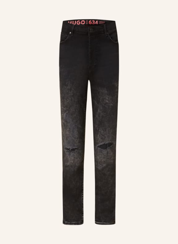 HUGO Jeans Tapered Fit 022 DARK GREY