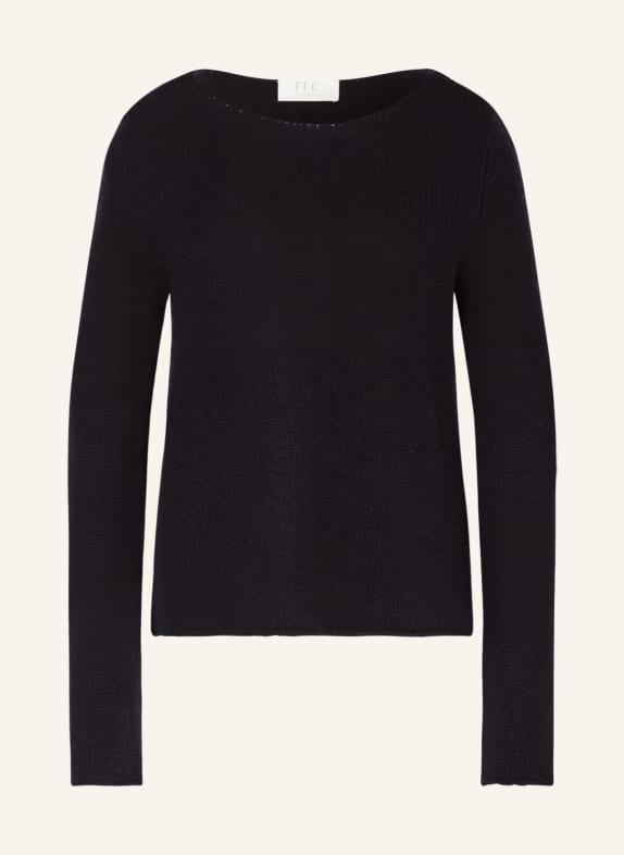 FFC Pullover mit Cashmere DUNKELBLAU