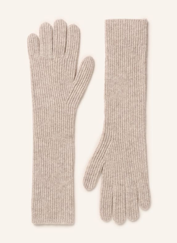 Delicatelove Handschuhe aus Cashmere BEIGE
