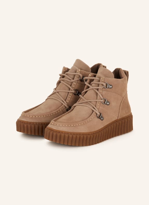 Marc O'Polo Schnürboots TAUPE