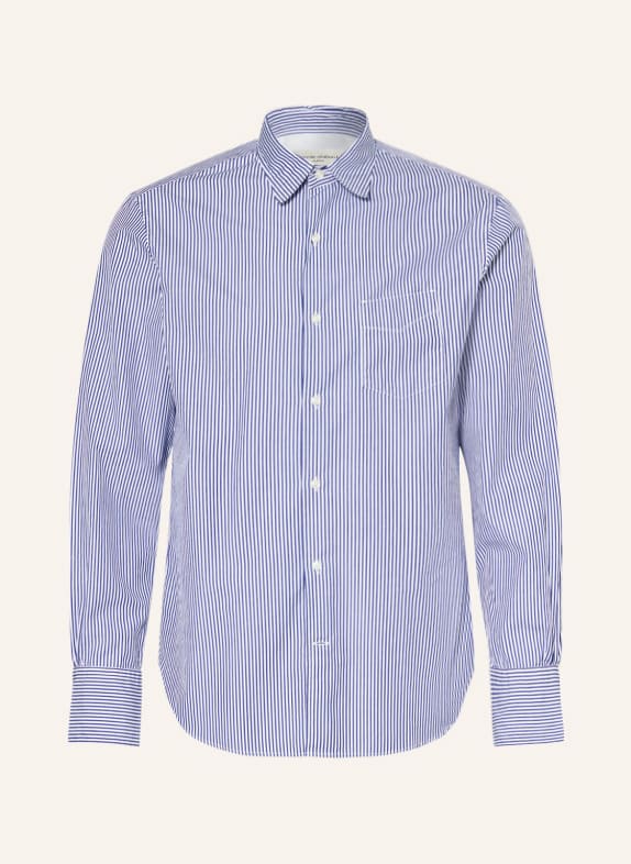 Officine Générale Shirt BENOIT regular fit WHITE/ BLUE