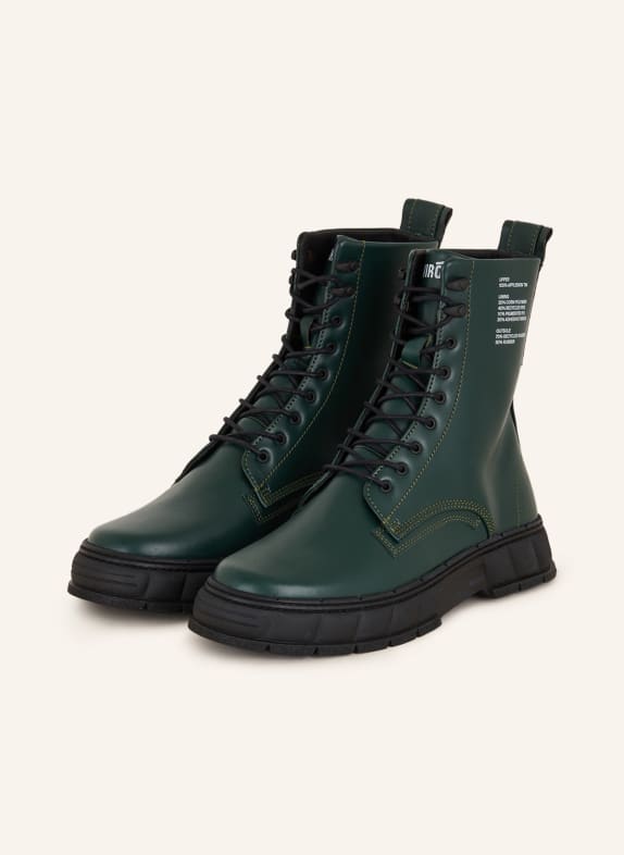 VIRÒN Lace-up boots 1992 APPLESKIN GREEN