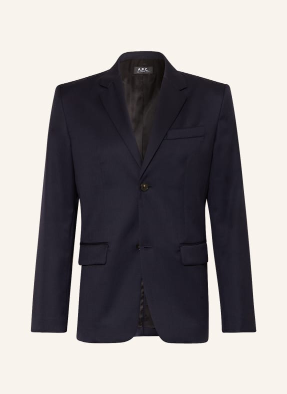 A.P.C. Suit jacket HARRY regular fit IAK DARK NAVY