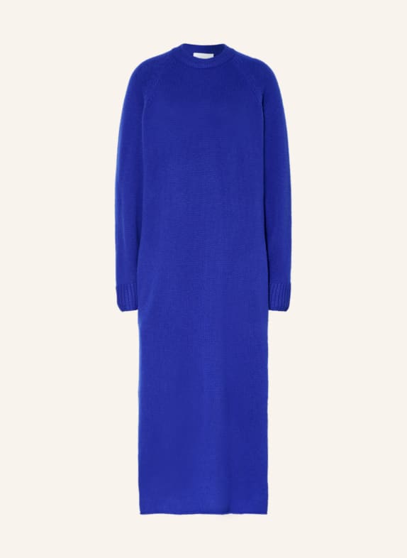 Delicatelove Knit dress AMSTERDAM with cashmere BLUE