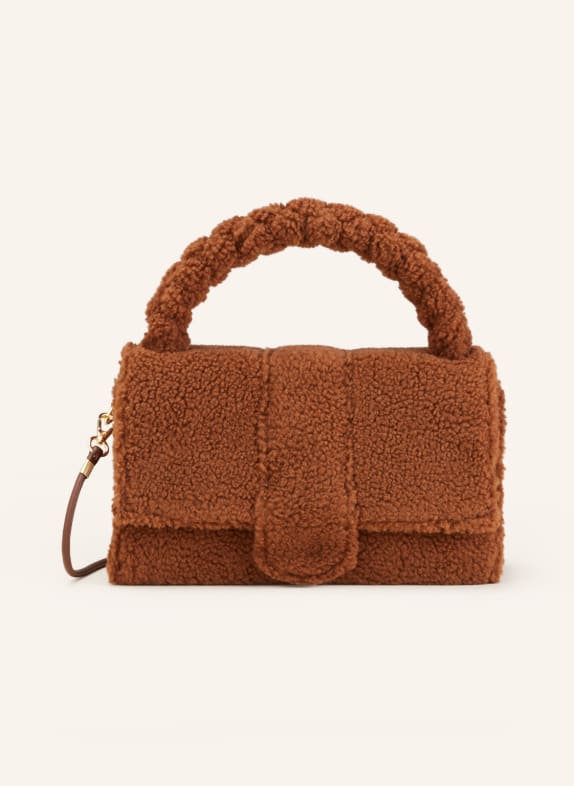 ViaMailBag Handbag ZURIGO TEDDY made of teddy BROWN