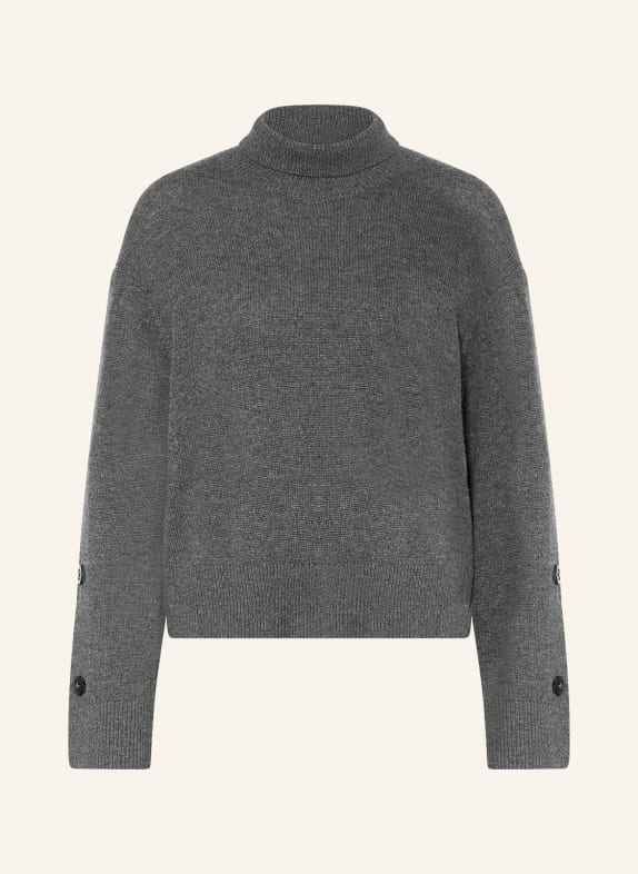 SMINFINITY Turtleneck sweater in cashmere GRAY