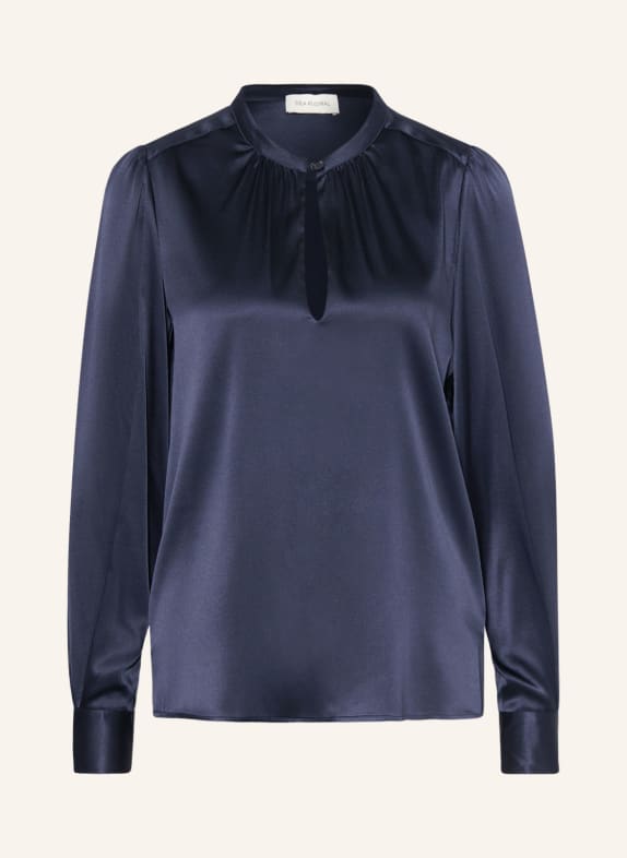 dea kudibal Blusenshirt STACY aus Seide DUNKELBLAU