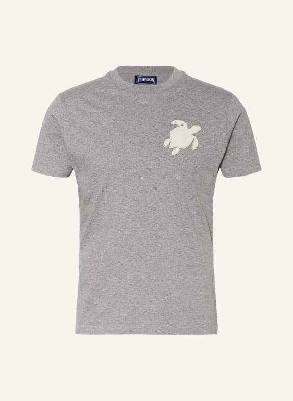 VILEBREQUIN T-shirt PORTISOL SZARY/ BIAŁY
