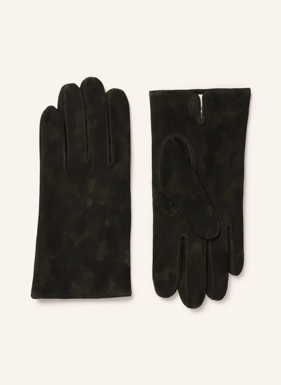 TR HANDSCHUHE WIEN Leather gloves DARK GREEN