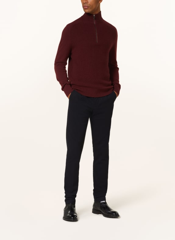 BOGNER Half-zip sweater DEREK with cashmere