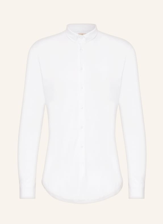 Q1 Manufaktur Jersey shirt extra slim fit WHITE