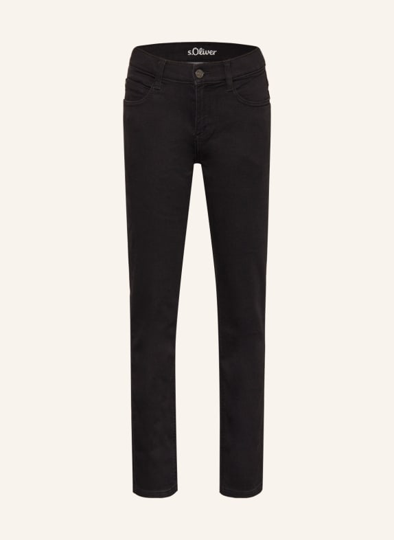 s.Oliver RED Jeans PETE Regular Fit 98Z2 GREY/BLACK