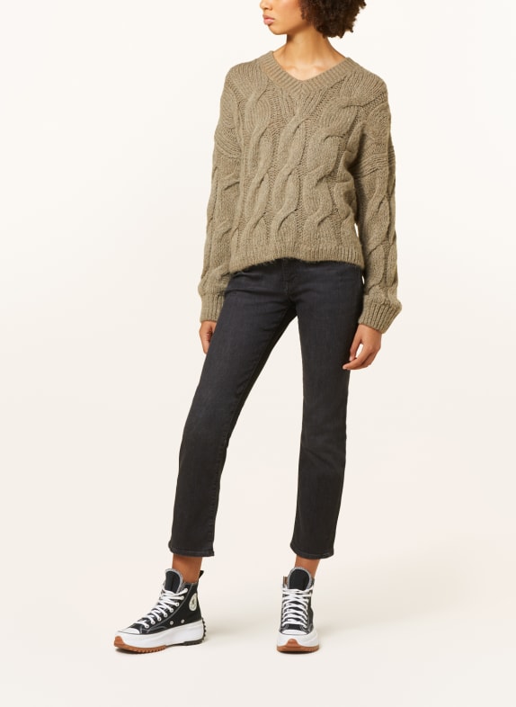 mavi Straight jeans KENDRA 84984 smoke brushed glam