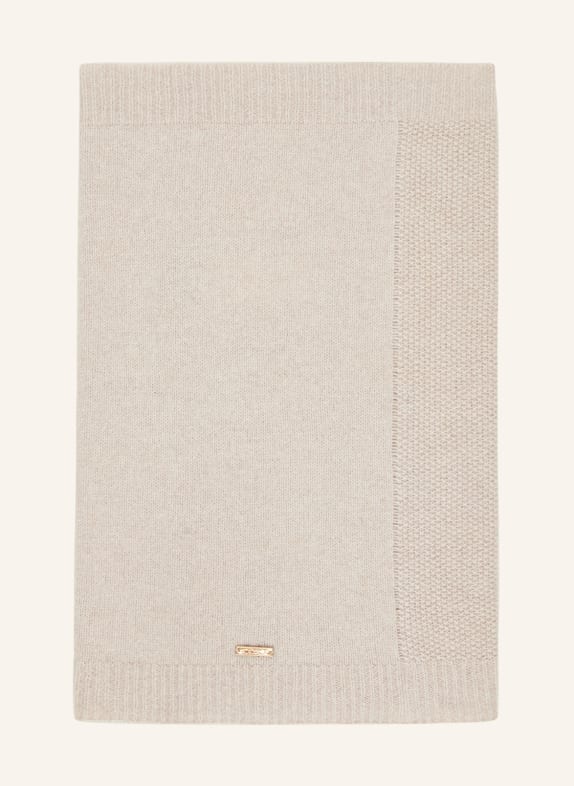 CAPO Loop scarf made of cashmere BEIGE