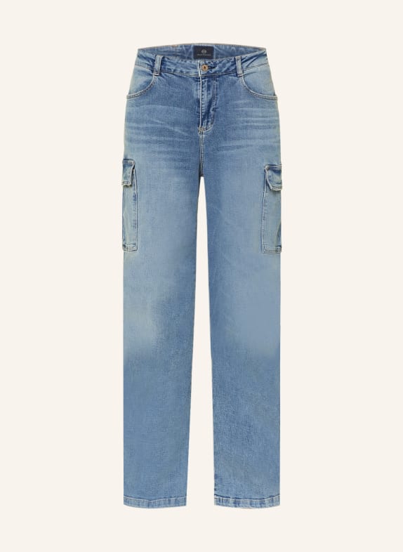AG Jeans Jeansy bojówki CARGO MOON MOV21 LIGHT BLUE