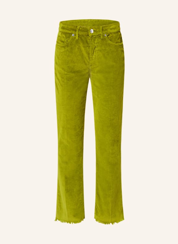 nine:inthe:morning Corduroy trousers ENDLESS LIGHT GREEN