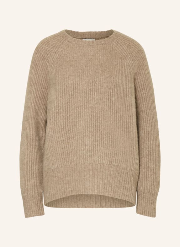 ALLUDE Cashmere-Pullover BEIGE
