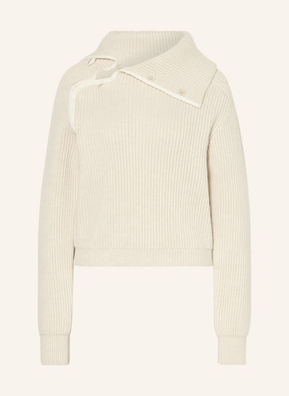 JACQUEMUS Sweter LA MAILLE VEGA BEŻOWY