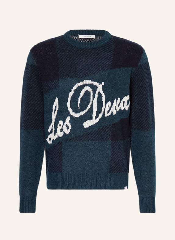 LES DEUX Sweater BLUE/ DARK BLUE/ WHITE