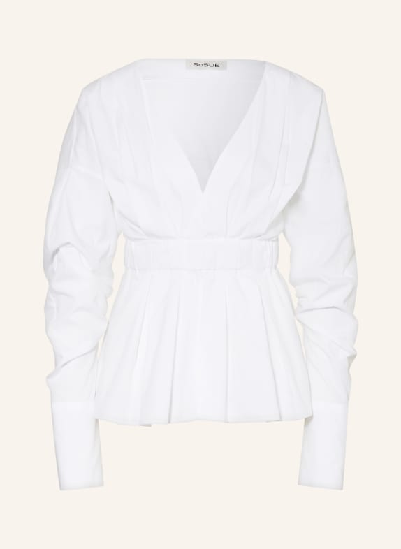 SoSUE Blusenshirt SILJA WEISS
