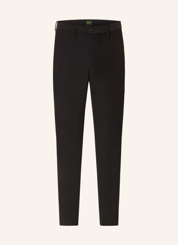 BOSS Chinos COMMUTER in jogger style slim fit BLACK