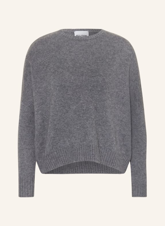 KUJTEN Cashmere-Pullover AMELIE GRAU