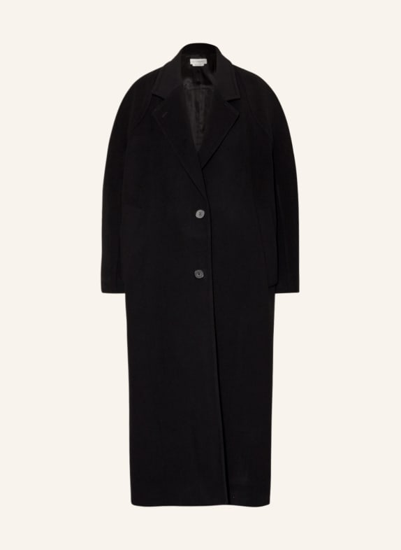Alexander McQUEEN Oversized wool coat BLACK