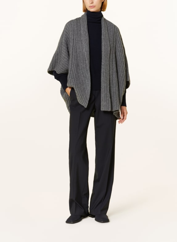 windsor. Knitted cape with cashmere