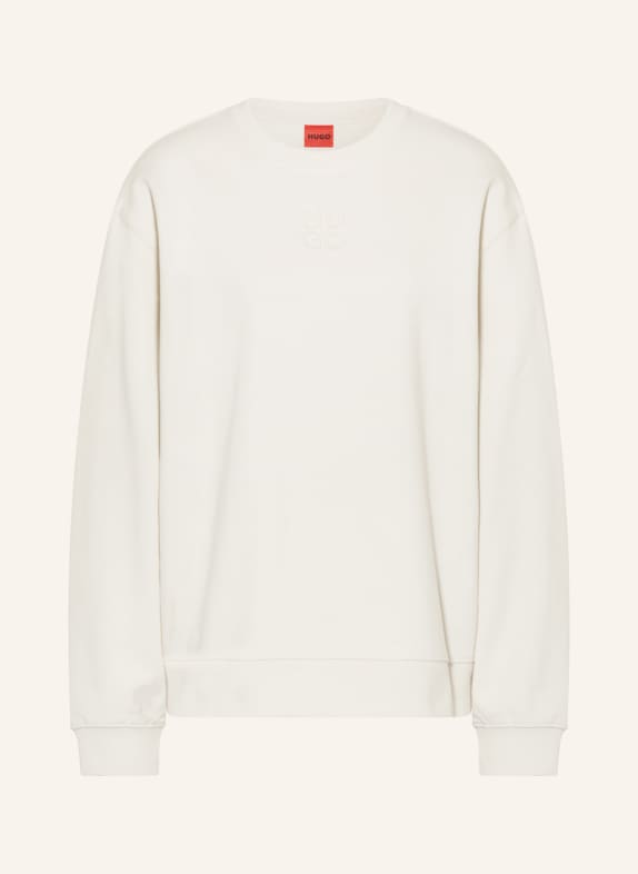 HUGO Sweatshirt CLASSIC CREW WHITE