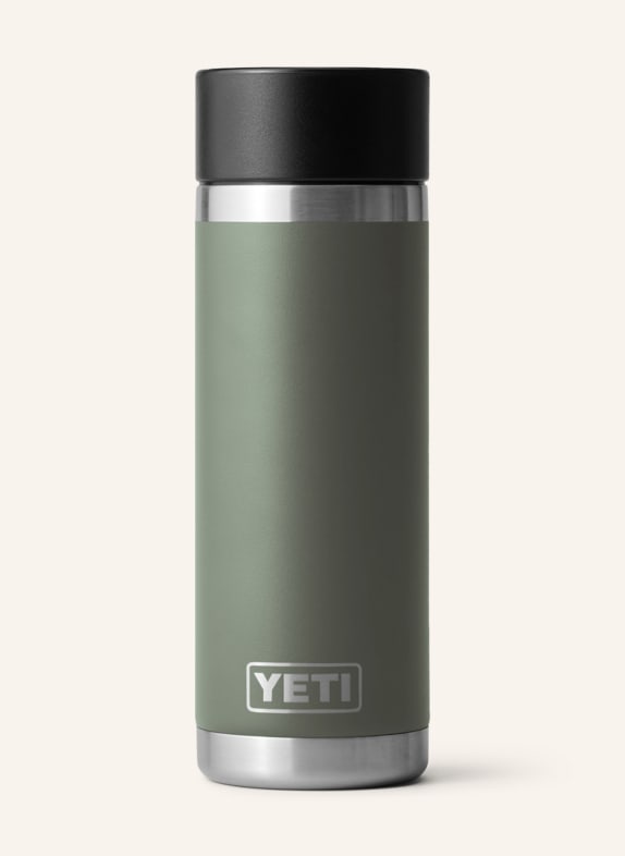 YETI Thermos mug RAMBLER® KHAKI/ BLACK/ SILVER