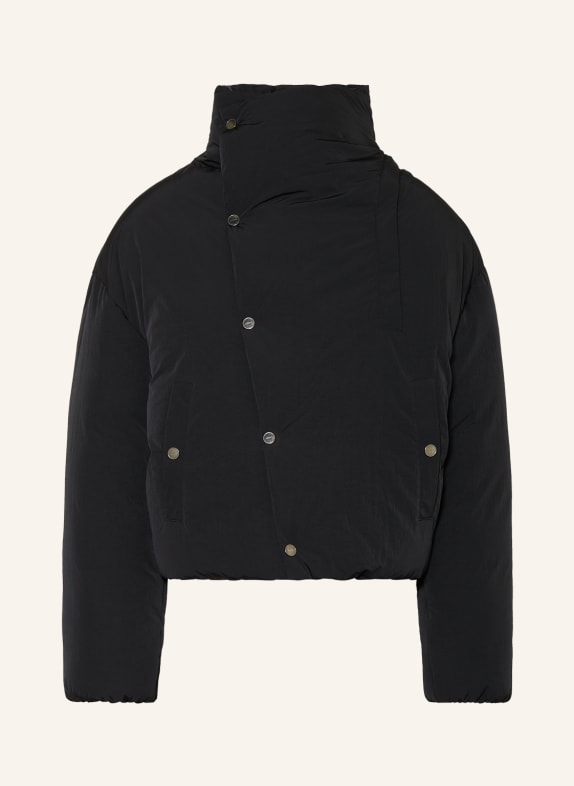 JACQUEMUS Quilted jacket LA DOUDOUNE COCO BLACK
