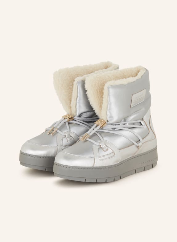 TOMMY HILFIGER Boots SILBER