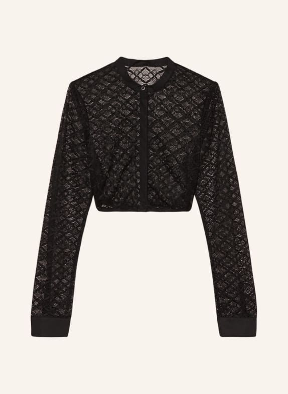 WALDORFF Dirndl blouse made of lace BLACK