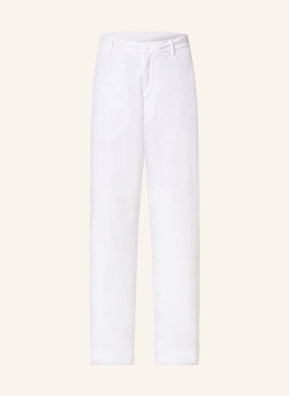 MONCLER Trousers regular fit WHITE