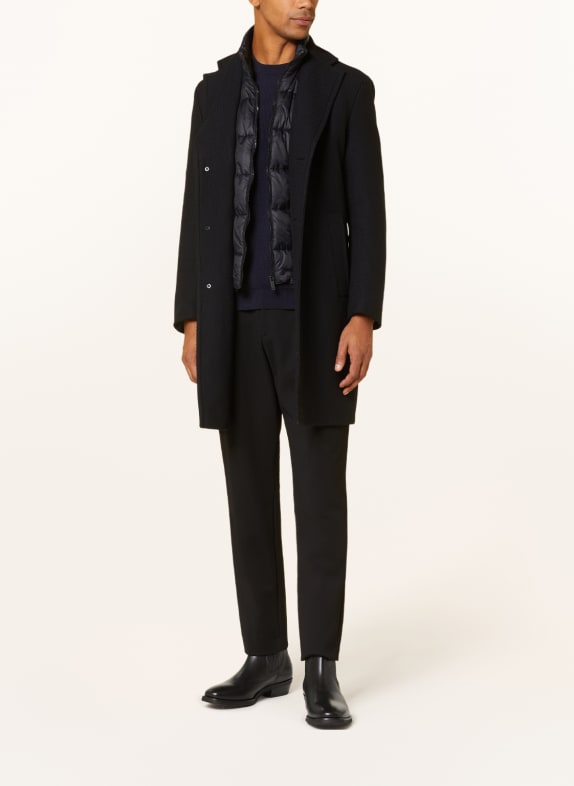 STRELLSON Wool coat BARONZ 2.0 with removable trim