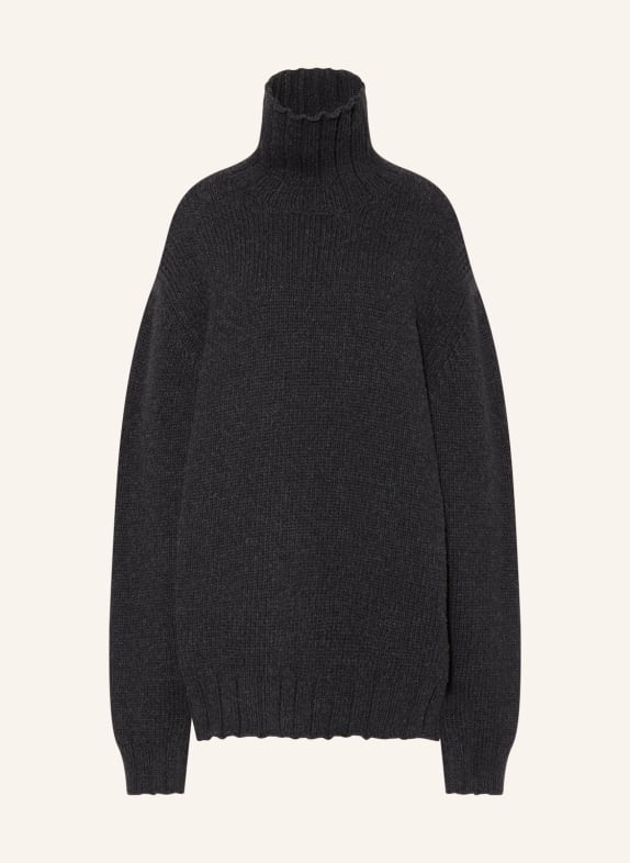 black palms Turtleneck sweater KIKI BLACK