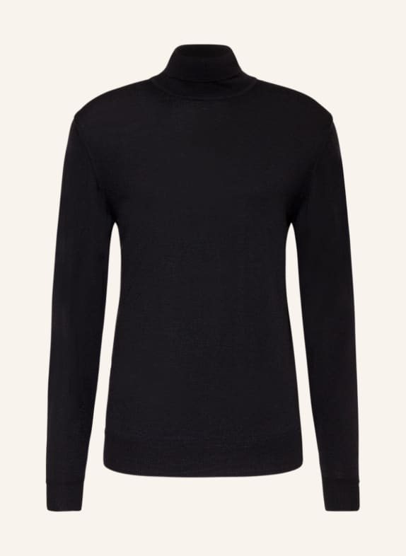 BALDESSARINI Rollkragenpullover SCHWARZ