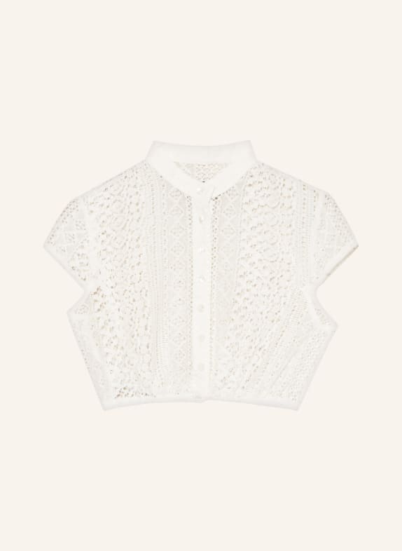 LIMBERRY Dirndl blouse MERLE in lace ECRU