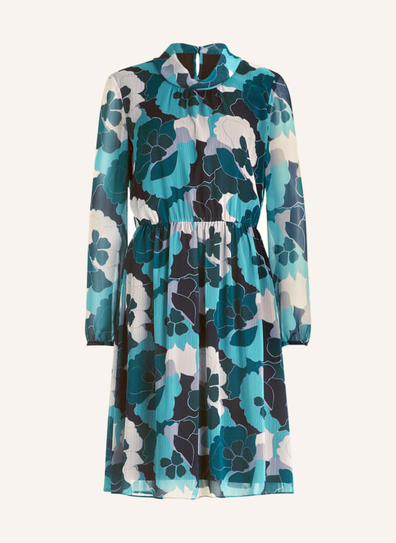 BETTY&CO Kleid MINT/ SCHWARZ/ HELLGRAU