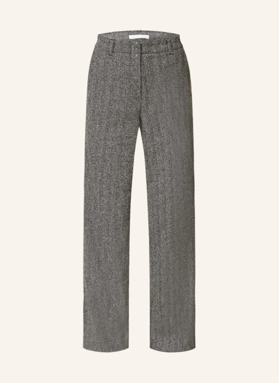 BETTY&CO Marlenehose SCHWARZ/ CREME