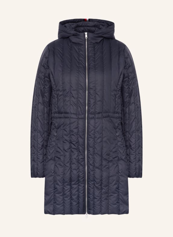 TOMMY HILFIGER Down jacket with removable hood DARK BLUE