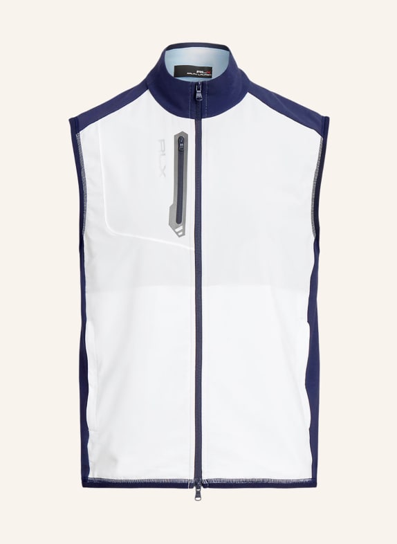 RLX RALPH LAUREN Hybrid vest DARK BLUE/ WHITE