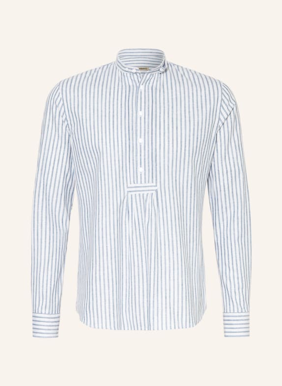 Gottseidank Trachten shirt PFOAD regular fit CREAM/ BLUE
