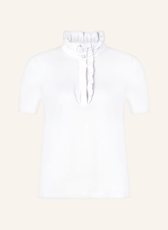 rich&royal T-shirt with ruffles WHITE