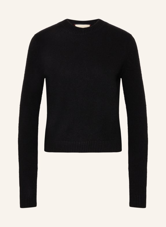GUCCI Sweater with cashmere BLACK