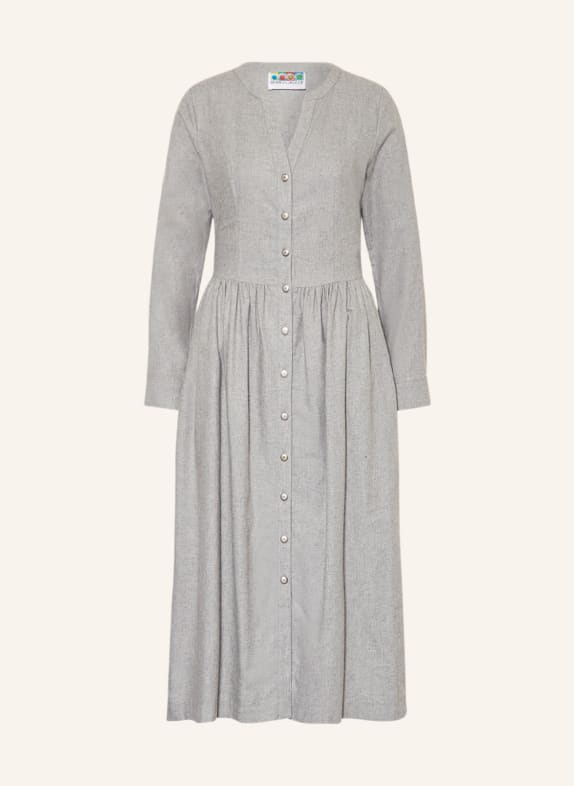 BERWIN & WOLFF Hemdblusenkleid GRAU