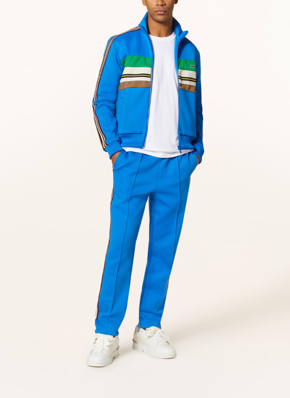 LACOSTE Sweatjacke mit Galonstreifen