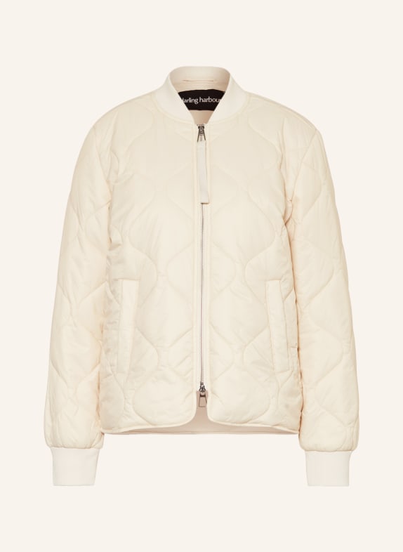 darling harbour Quilted jacket CREAM