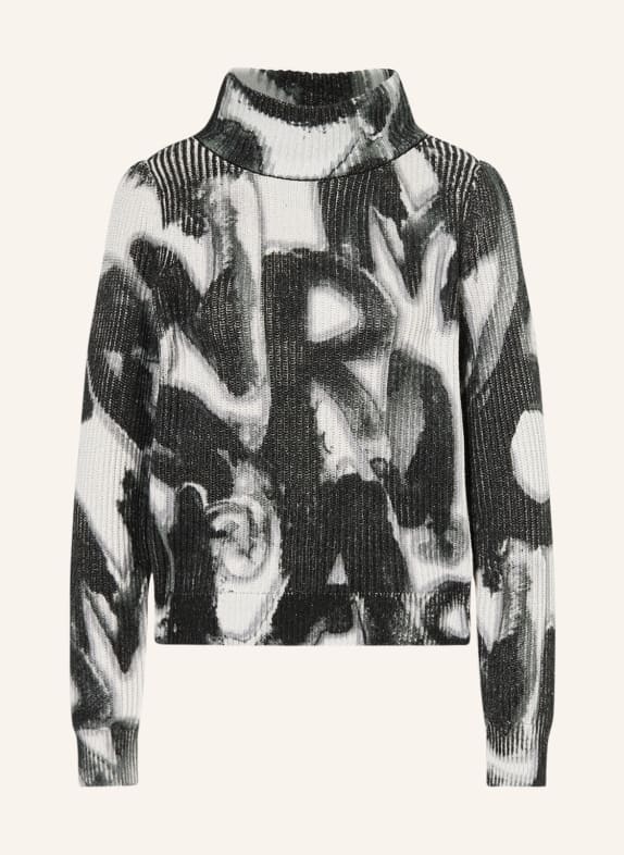 monari Sweater with glitter thread DARK GRAY/ GRAY/ LIGHT GRAY